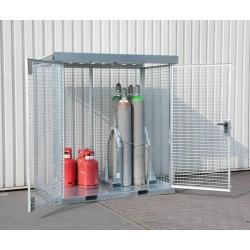 Kontejner na plynové lahve 2535x1575x2260 mm • Vtools.cz