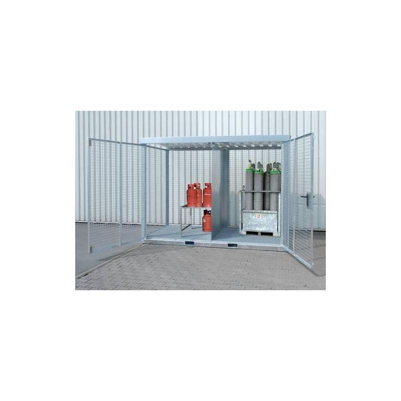 Kontejner na plynové lahve 2115x1155x2260 mm • Vtools.cz