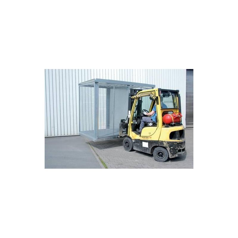 Kontejner na plynové lahve 2115x1155x2260 mm • Vtools.cz