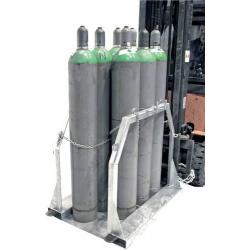 Ocelová paleta na láhve 8 1100x860x1000 mm, pozinkovaná • Vtools.cz