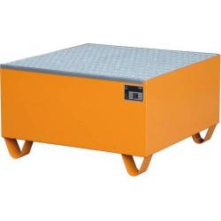 Zásobník lakovaný oranžovou barvou RAL 2000 • Vtools.cz