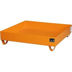 Zásobník lakovaný oranžovou barvou RAL 2000 • Vtools.cz