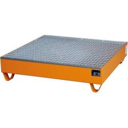 Zásobník lakovaný oranžovou barvou RAL 2000 • Vtools.cz