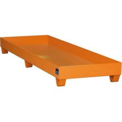 Zásobník lakovaný oranžovou barvou RAL 2000 • Vtools.cz