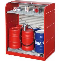 Roleta na  nebezpečný materiál  1294x870x1610, zelené • Vtools.cz