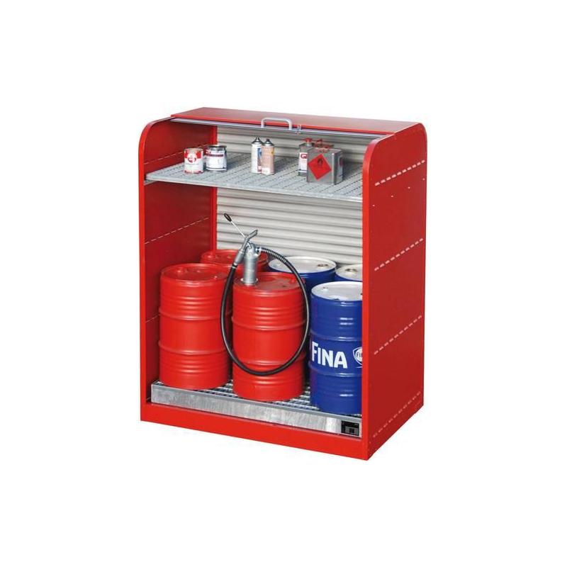 Roleta na  nebezpečný materiál  1294x870x1610, zelené • Vtools.cz