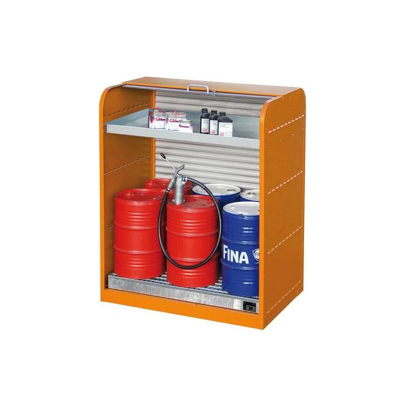 Roleta na  nebezpečný materiál  1294x870x1610, oranžová • Vtools.cz