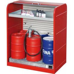 Roleta na  nebezpečný materiál  1294x870x1610, zelené • Vtools.cz