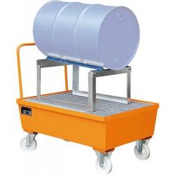 Mobilní odkapávací miska 1x200ltr. žlutooranžová • Vtools.cz