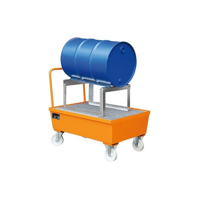 Mobilní odkapávací vana 1x200ltr. žárově pozinkovaná • Vtools.cz