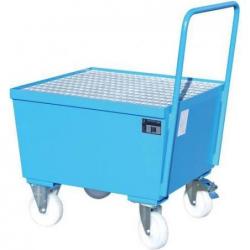 Mobilní odkapávací miska 1x200ltr. světle modrá • Vtools.cz