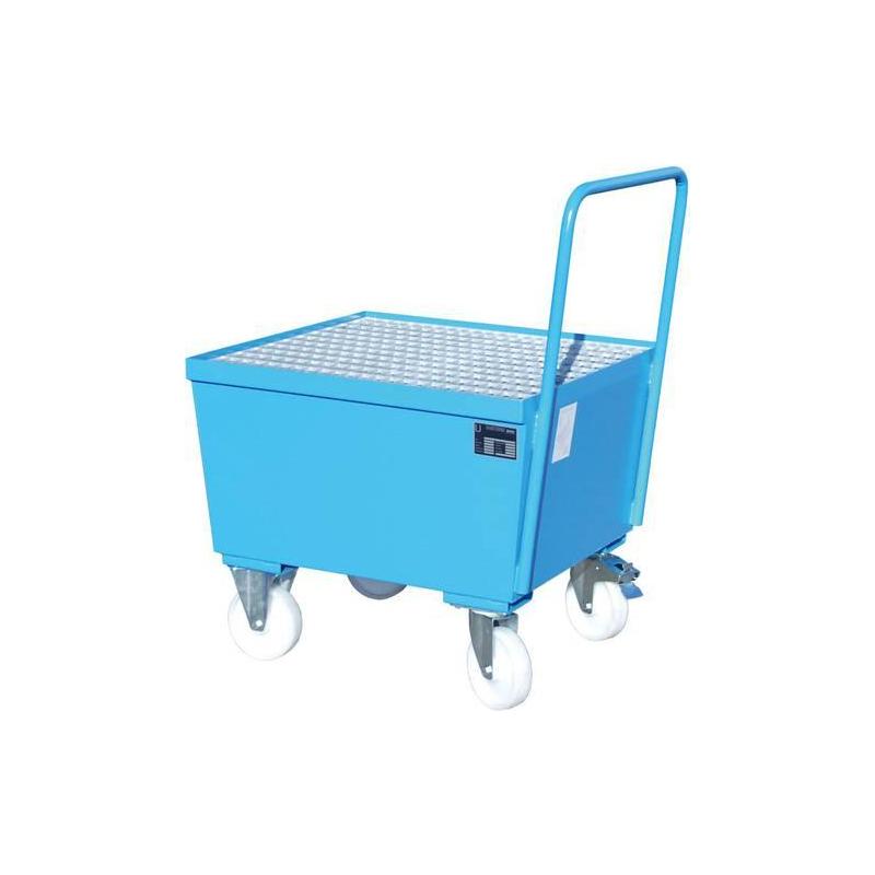 Mobilní odkapávací miska 1x200ltr. světle modrá • Vtools.cz