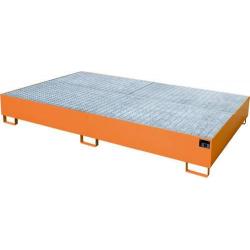 Záchytná vana AW 1000-10F lakovaná oranžovou barvou RAL 2000 • Vtools.cz