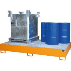 Záchytná vana AW 1000-10F lakovaná oranžovou barvou RAL 2000 • Vtools.cz