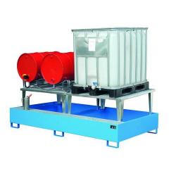 BAUER Zásobník AWA 1000-2, 2650x1460x863, oranžový • Vtools.cz