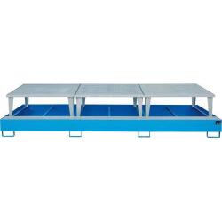 Záchytná vana AWA 1000-3 lakovaná modře RAL 5012 • Vtools.cz