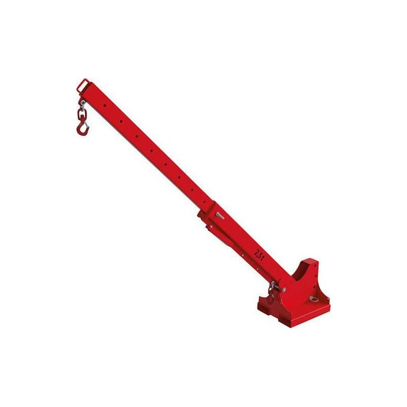 Teleskopický nakladač KTH 2.5 lakovaný, ohnivě červený • Vtools.cz