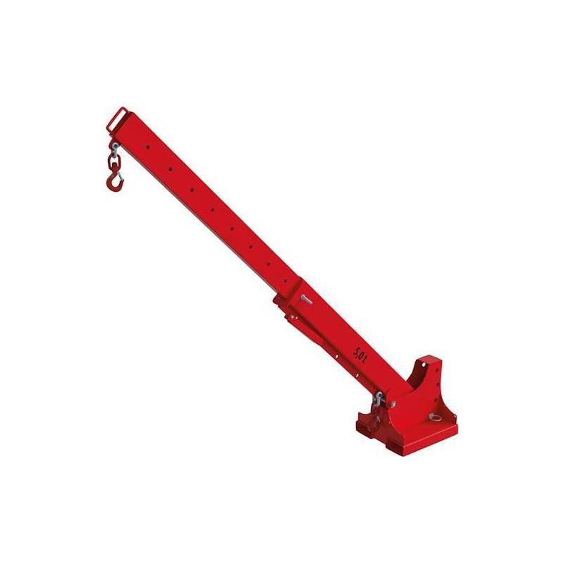 Teleskopický nakladač KTH 5.0 lakovaný, ohnivě červený • Vtools.cz