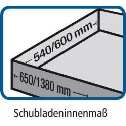 Dělící materiál 650x600 se středovou stěnou • Vtools.cz