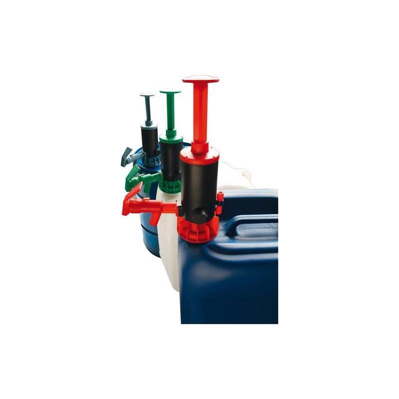 Ruční čerpadlo JP-07 červené pro alkalická média • Vtools.cz