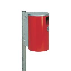 Sběrná nádoba na odpad 30 l červená uzamykatelná • Vtools.cz