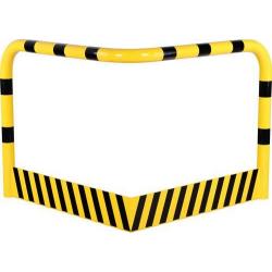 Ocelová ochrana rohů žlutá 1000x1200xD76 • Vtools.cz