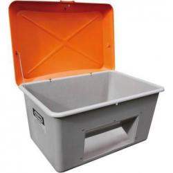 Zásobník na štěrk 400 l šedý/ s vypouštěcím otvorem • Vtools.cz