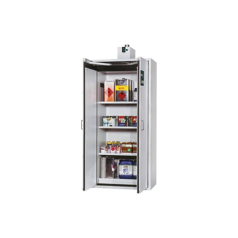 Skříň na nebezpečné látky S-Clas90 B900 mm,3FB,LB+BAW,R1004 • Vtools.cz