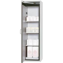 Skříň na nebezpečné látky S-Clas90 B600 mm,3FB,LB+BAW,R7035 • Vtools.cz