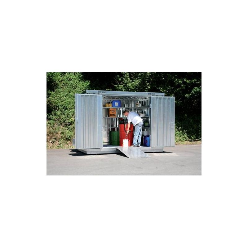 Nádrž 1350 podle tříd WGK, pozinkovaná, smontovaná • Vtools.cz