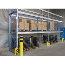 Výklopné dveře pro paletový regál 2200x900 • Vtools.cz