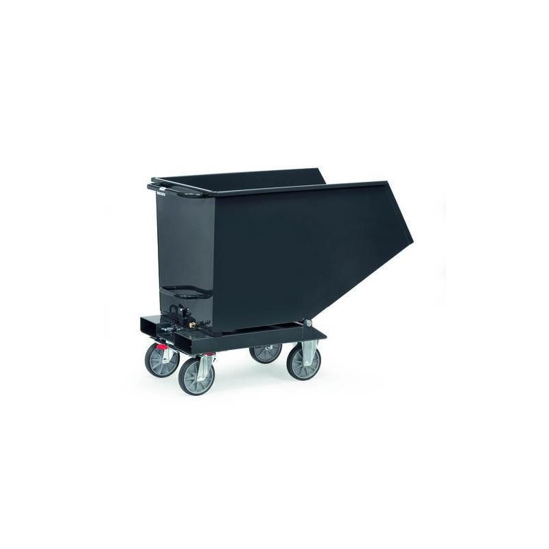 FETRA Sklápěč RAL 7016 4704A s výpustí, TK 800kg, 800L, RAL • Vtools.cz