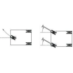 Transportní vozík, plošina pro velké zatížení - 12 tun CTA-8 - 50x 22,2 x10 cm • Vtools.cz