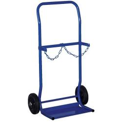 Ocelový vozík na láhve 50 kg 2x10 l gumová kola • Vtools.cz