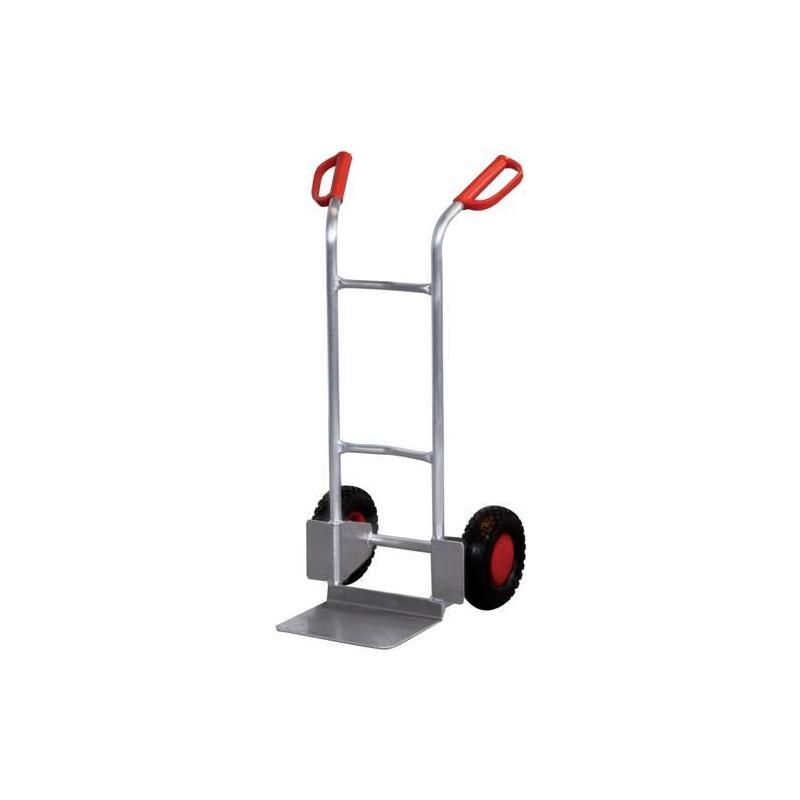 Rudl alu vozík 200 kg V 1150 mm Pevná gumová kola 250x60 mm • Vtools.cz