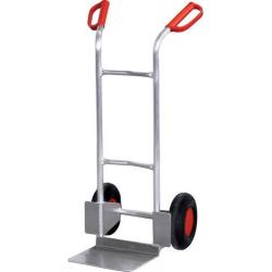 Rudl alu vozík 200 kg V 1150 mm Pevná gumová kola 250x60 mm • Vtools.cz