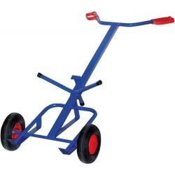 Vozík (rudl) na sudy 250 kg pneumatická kola 260x85 mm • Vtools.cz
