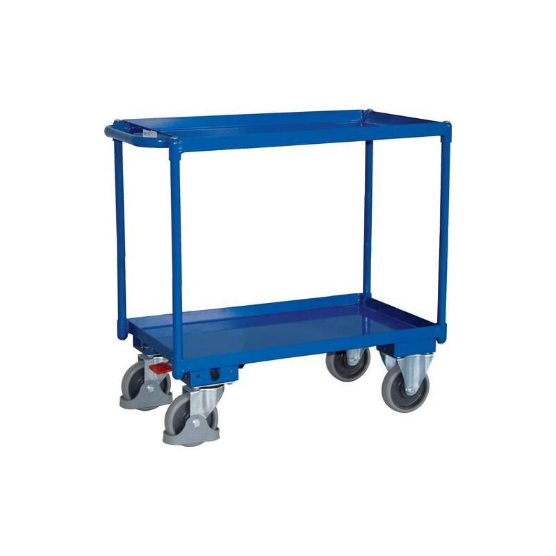 Stolní vozík 400 kg 850x500 mm 2 ocelové podnosy • Vtools.cz