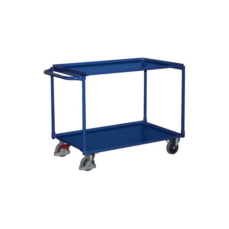 Stolní vozík 400 kg 1000x700 mm 2 ocelové podnosy • Vtools.cz