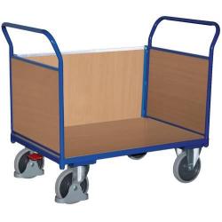 Třístěnný vozík 500 kg 1000 x 700 mm dřevo • Vtools.cz