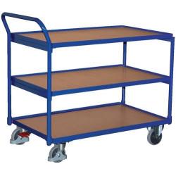 Stolní vozík 250 kg 850x500 mm 3 police • Vtools.cz