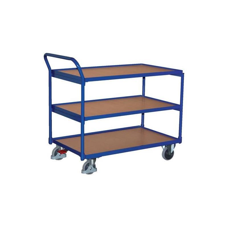 Stolní vozík 250 kg 850x500 mm 3 police • Vtools.cz