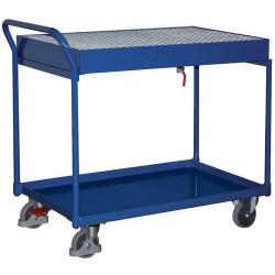 Stolní vozík 250 kg 1000x600 mm s mřížkou • Vtools.cz