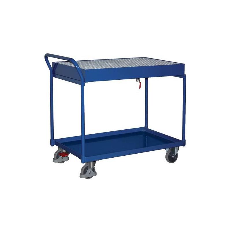 Stolní vozík 250 kg 1000x600 mm s mřížkou • Vtools.cz