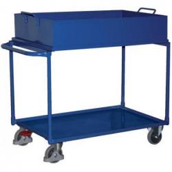 Stolní vozík 250 kg 1000x600 mm zásobník 200 mm • Vtools.cz