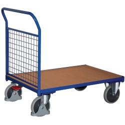 Plošinový vozík 500 kg 1000x600 mm 1 drátěná stěna • Vtools.cz