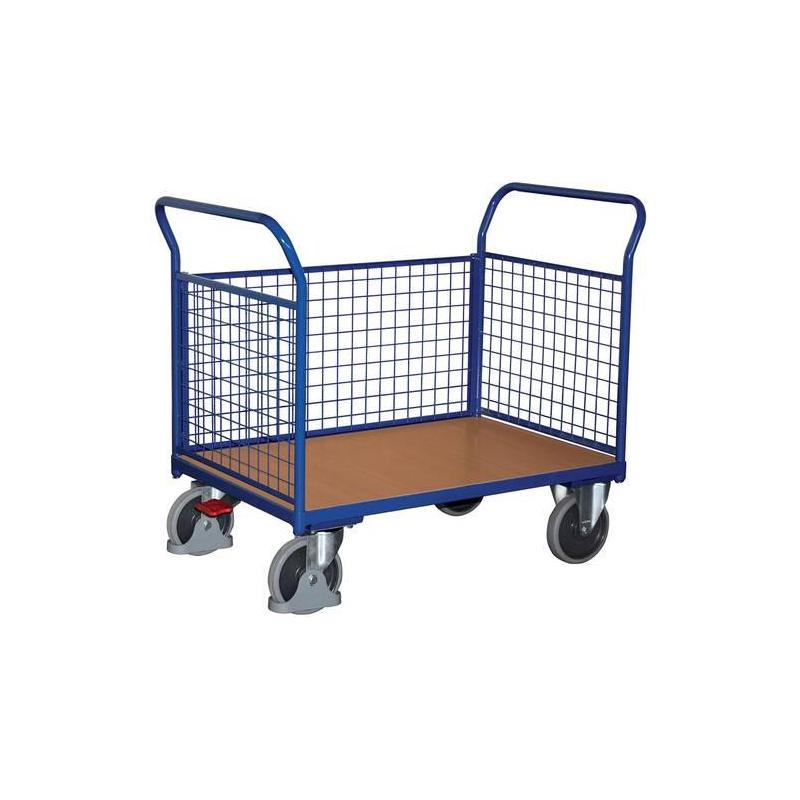 Třístěnný vozík 500 kg 1000x600 mm drátu • Vtools.cz
