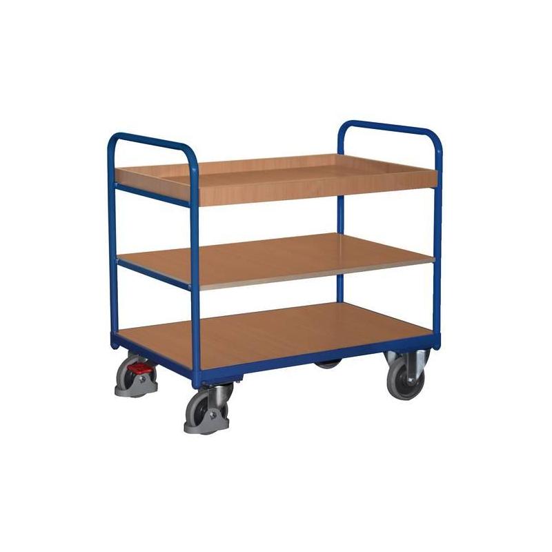 Policový vozík 250 kg 850x500 mm 2 police • Vtools.cz