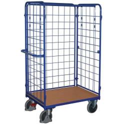 Vozíček na balíky 500 kg Š1530 mmŠířka 1000x700 mm 3 stěny • Vtools.cz