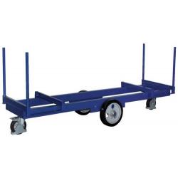 Dlouhý vozík na materiál 2000 kg2500x700 mm gumová kola • Vtools.cz
